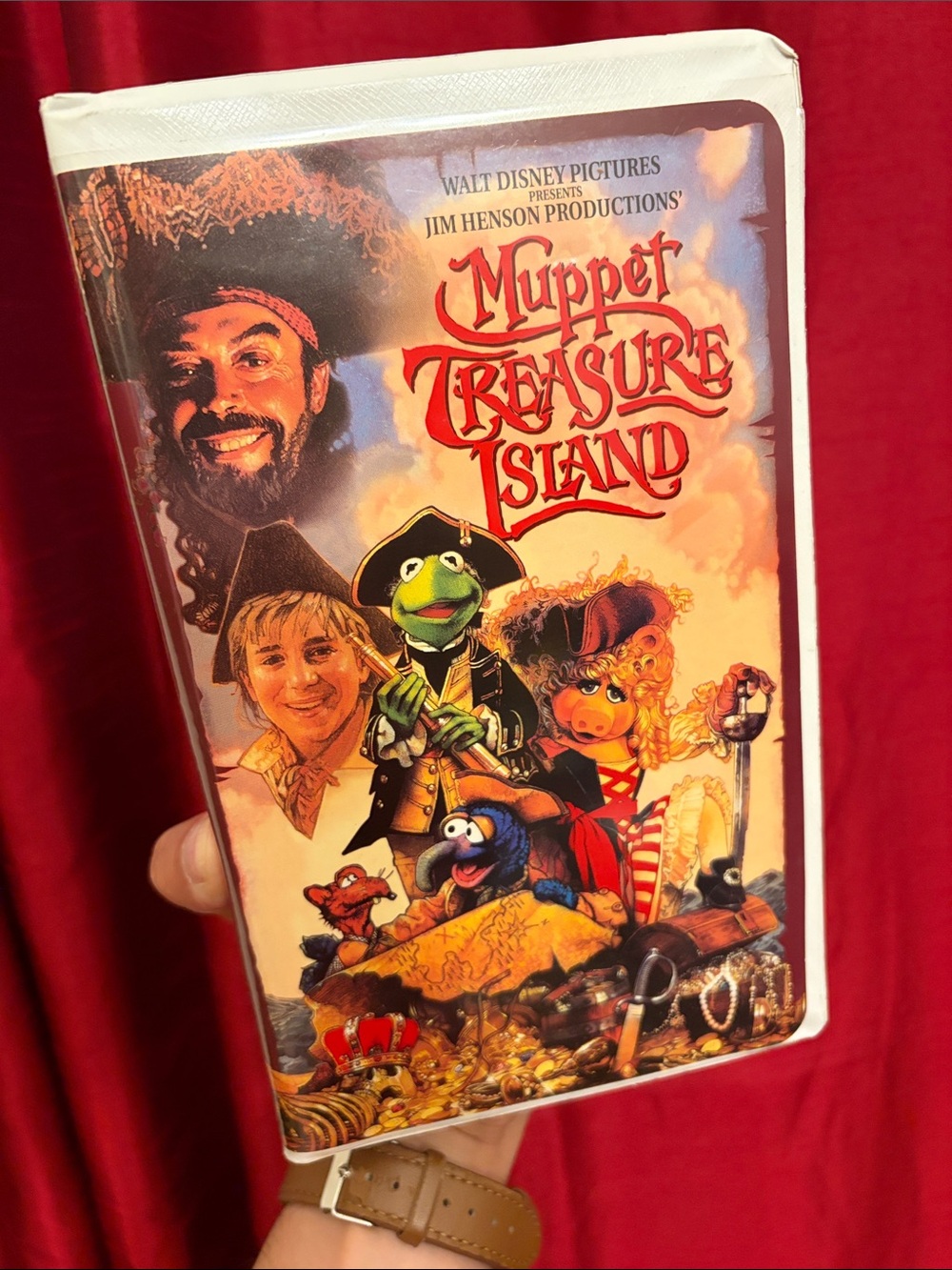 Vintage Muppet Treasure Island (1996) VHS Clamshell (G) Jim Henson & Disney